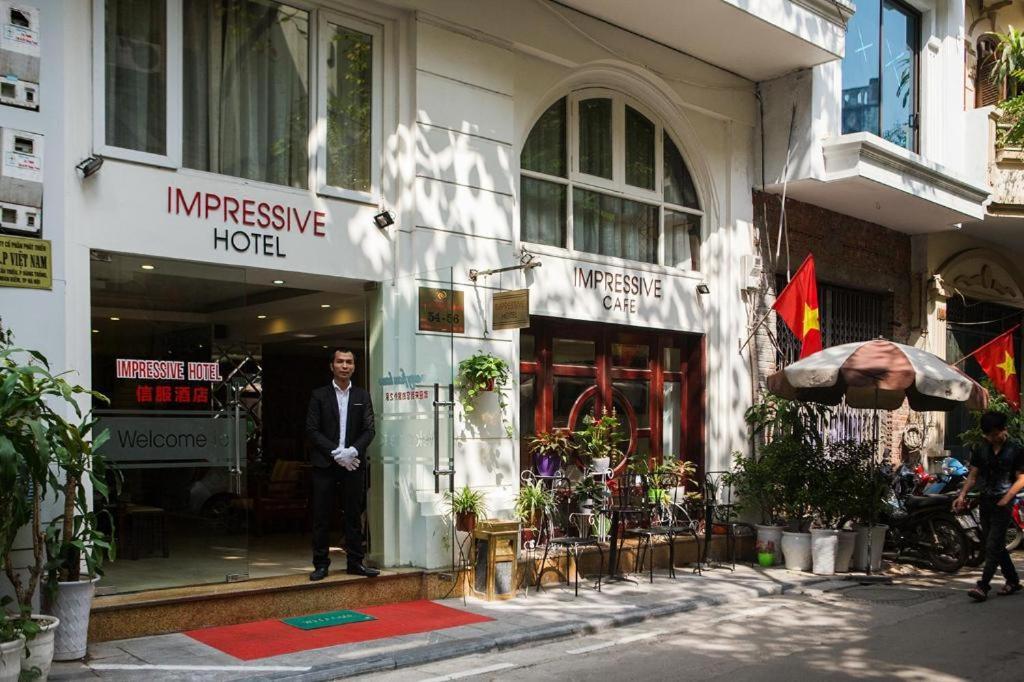 Hanoi Impressive Hotel Hanói Exterior foto