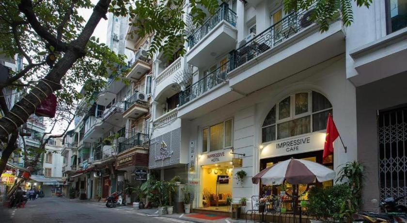 Hanoi Impressive Hotel Hanói Exterior foto